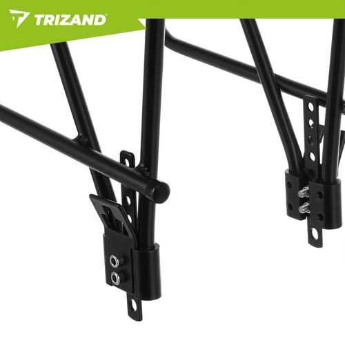 Велосипедный багажник Trizand до 25 кг для велосипеда 24–29
