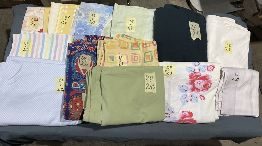 Простыни классические, без резинки