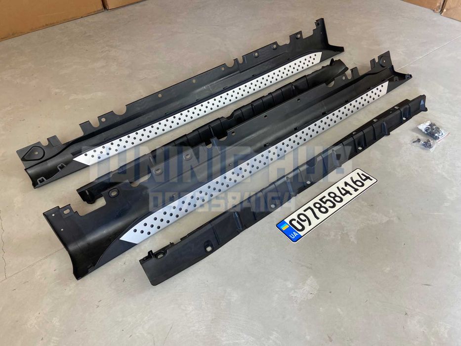 пороги bmw x6 e71 подножки боковые ОЕМ X6 E71 бмв х6 е71 x5 x3 x1 x4