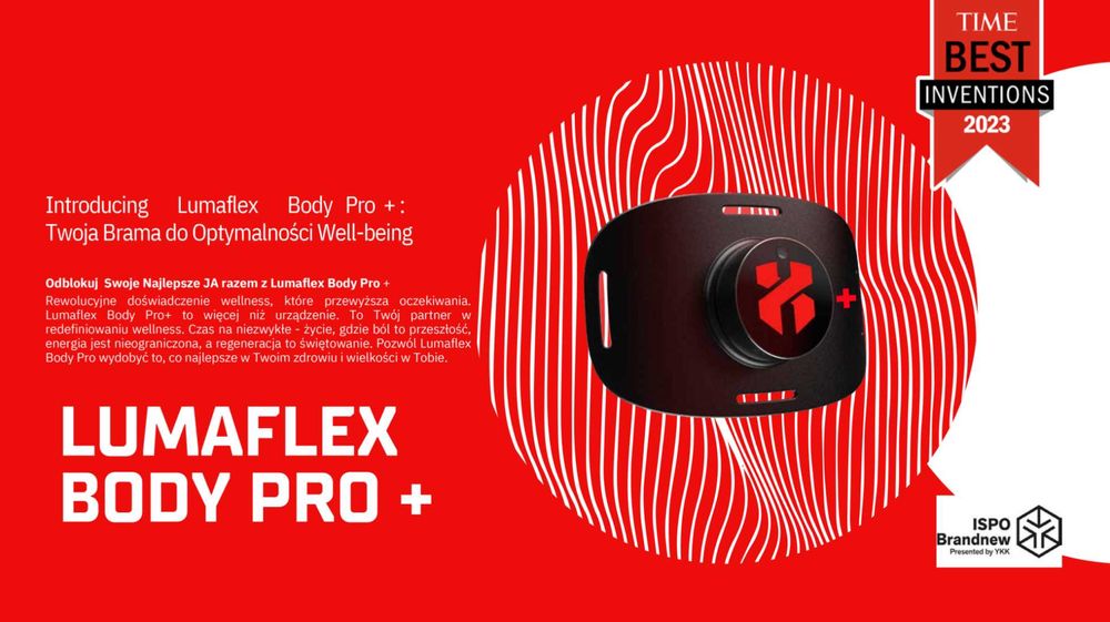 Lumaflex RLT terapia światłem mikrokrążenia MED FDA Raty 0% zestaw