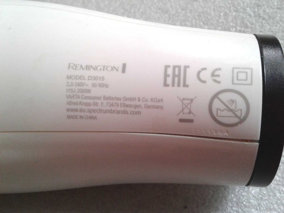 Фен 2000w Remington, 1900w Philips