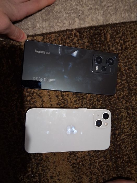 Sprzedam 2. Telefony Iphone 13 i redmi note 12 pro 5g
