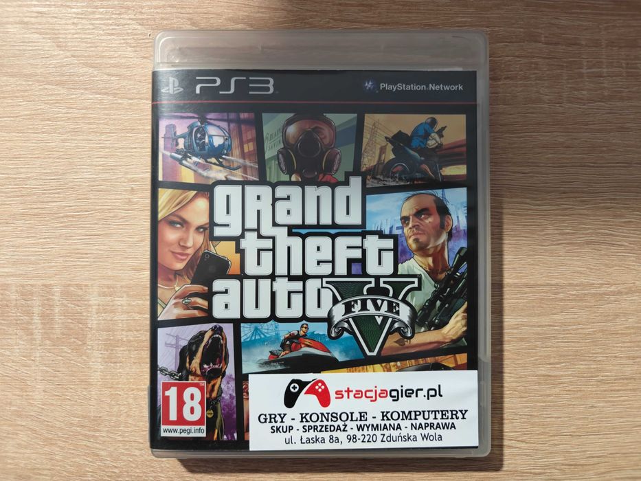 Grand Theft Auto V GTA 5 PL PS3 Playstation 3