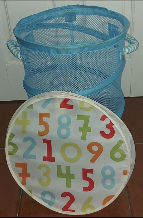 Cesto arrumação brinquedos ou roupa...
