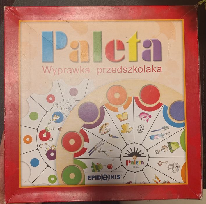 Paleta Epideixis, edukacja, wyprawka przedszkolaka