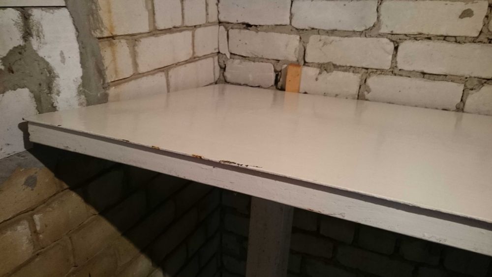 Стол металлический для стационарной установки