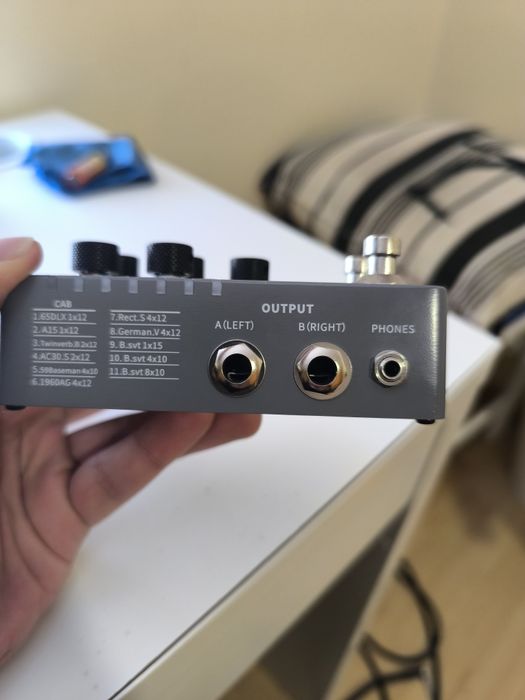 Mooer Cab X2 - Pedal Leitor de Impulse Response (IR)