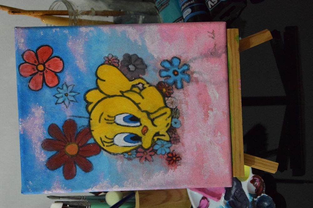 Telas pintadas á mão