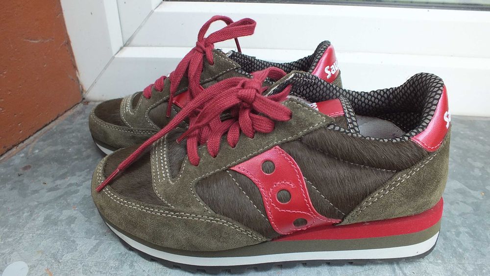 Super buty sportowe skóra marki Saucony roz 37,5