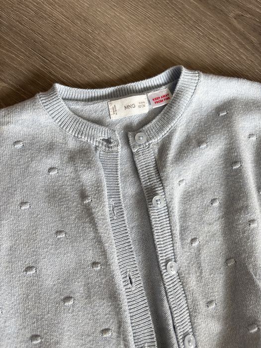 Casaco malha menina Mango