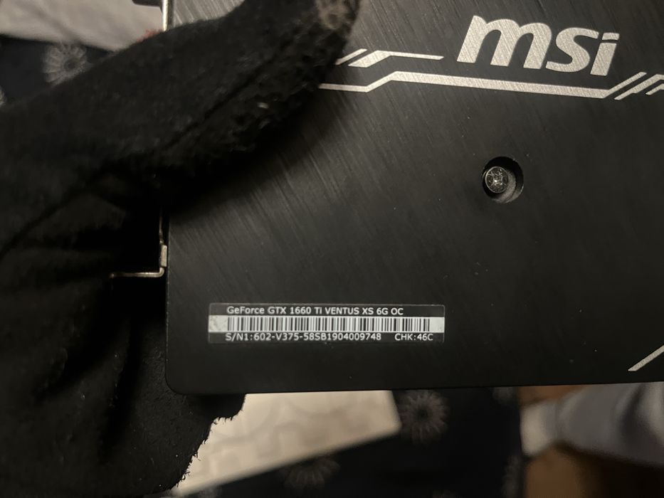 Placa gráfica GTX Geforce 1660 TI 6G