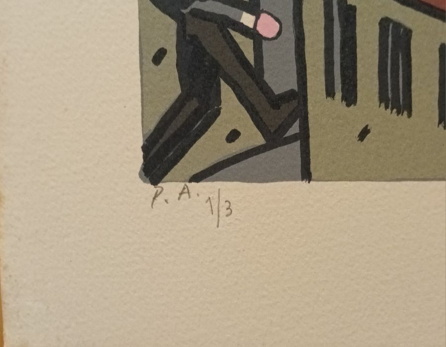 Serigrafia de António Segui