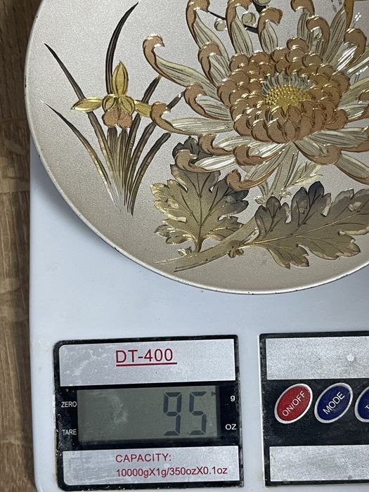 Окімоно з Японії , срібло 999, ювелірне мистетцтво