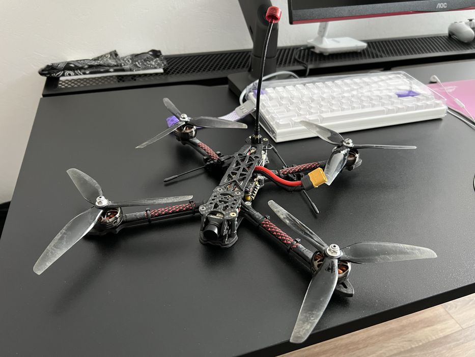 Продам fpv дрон 7 дюймів ERLS 915Mhz