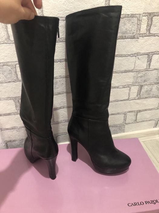 Продам сапоги состояние новых кожа натуральная Карло Пазолини.