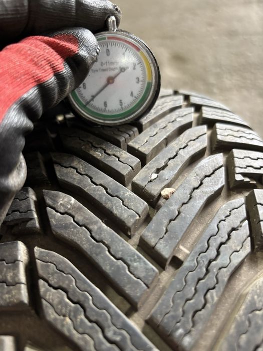 Шини 195/65 R15 Michelin 2024p зима 7/6,6мм