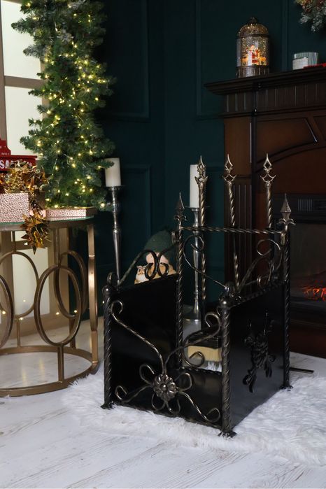 Дровниця з камінним набором