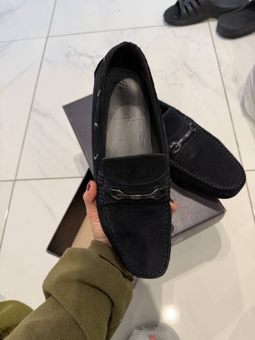 Замшеві мокасини Hugo Boss