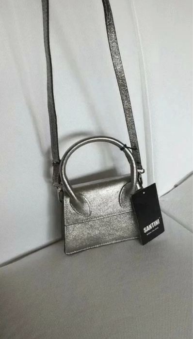 Torebka srebrna Santini