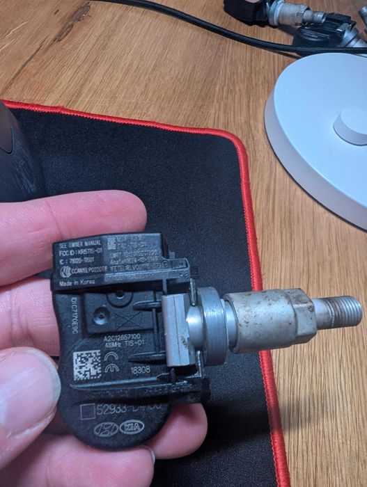 KIA HYUNDAI 4x Czujniki ciśnienia TPMS 52933-D4100 ORYGINAŁ