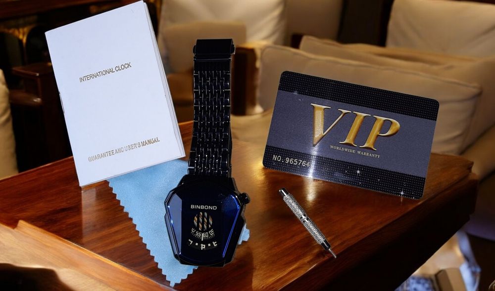 Relógio muito original.