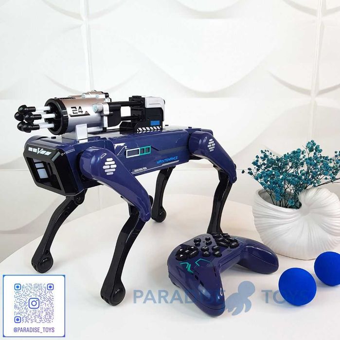 Робопес з Интерактивный Робот собака ХІТ стріляє ТОП подарунок дітям