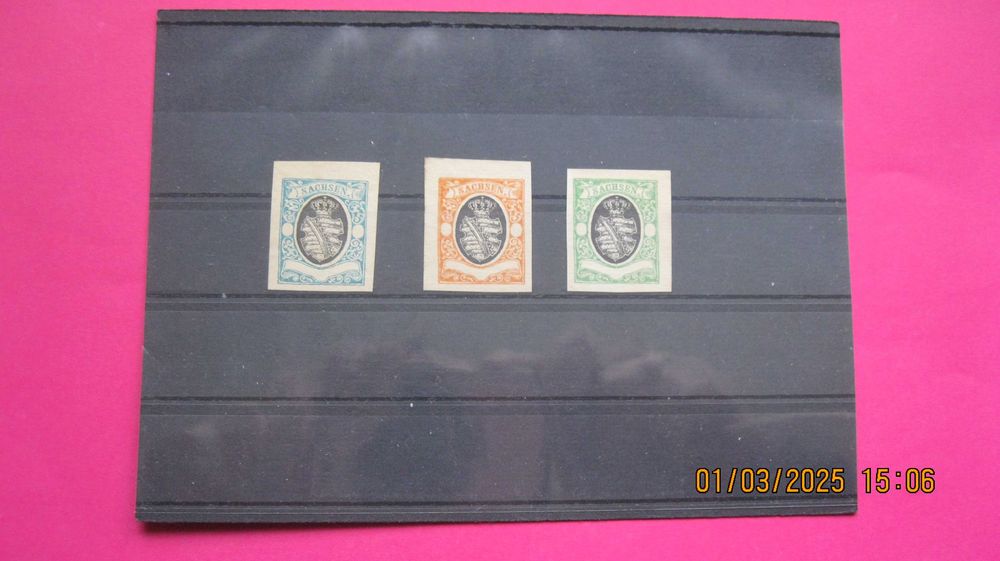 Znaczki niemieckie rok 1851 i młodsze.