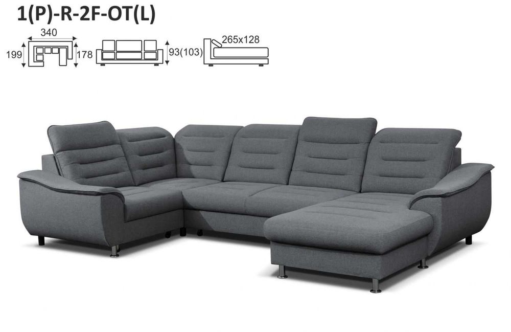 Narożnik Modułowy Bellagio -Dostawa Gratis