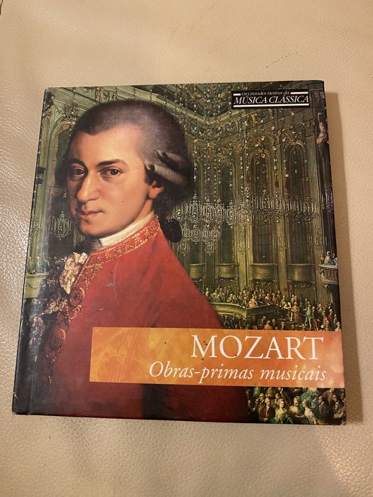 CD + Livro Mozart - Obras-Primas Musicais (Coleção Grandes Mestres)