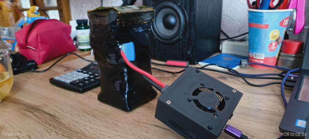 Потужний акумулятор ДБЖ UPS Lifepo4 для інвертора чи ноутбука