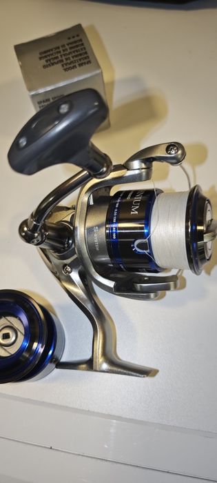Kołowrotek Shimano Technium 4000 FC + Zapasowa Szpula | Stan BDB+