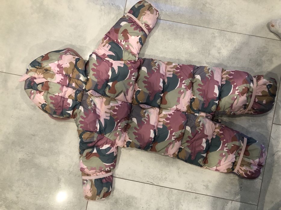 Nowy kombinezon zimowy dla dziewczynki rozm