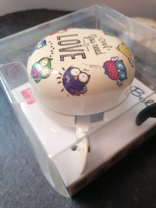 Campainha nova da My Bike Bell, com mochos
