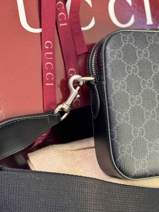 Кроссбоди сумка Gucci черный мессенджер Гуччи Small Crossbody Гучи c842