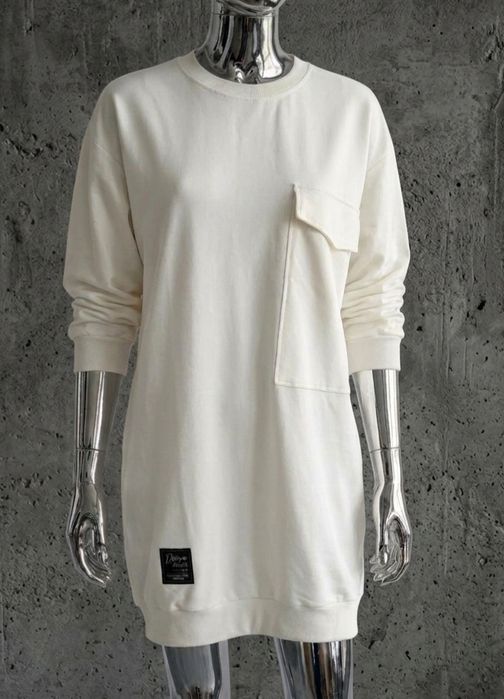 Turecka sportowa dresowa sukienka oversize 46 48