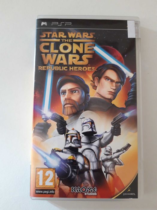 Jogo PSP "Star Wars - the Clone Wars Republic Heroes"
