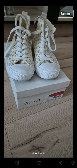Buty trampki quazi