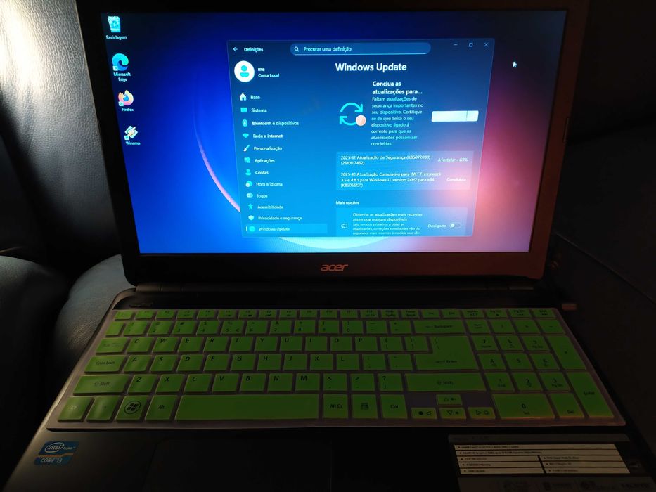 Portátil i3 ACER Aspire E1-570  8gb ram 500gb - Windows 11
