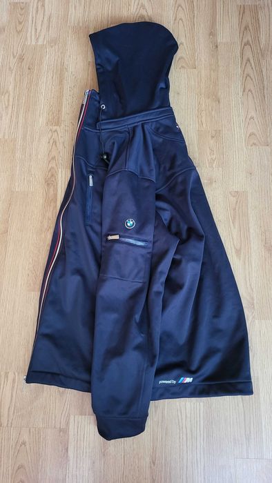 Kurtka BMW Motorsport Sofshell streetwear Rap y2k drill drip