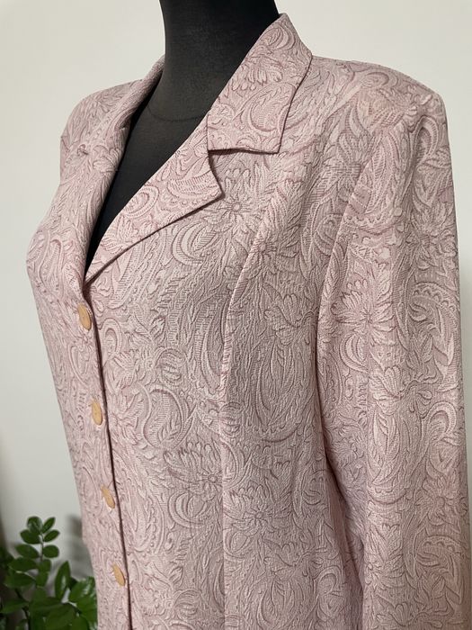 Garsonka garnitur komplet marynarka plus spódnica rozmiar L/XL