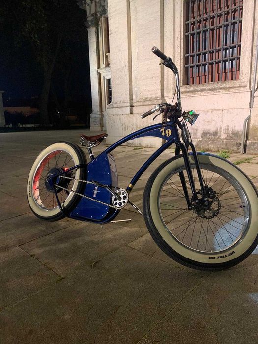 Bicicleta Elétrica 1500W | Estilo Chopper | 50km/h | Belém