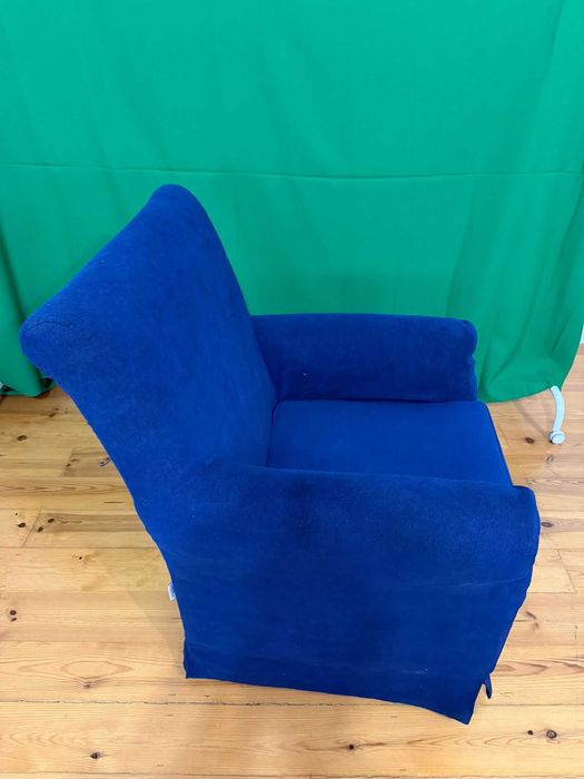 Poltrona / senhorinha em azul