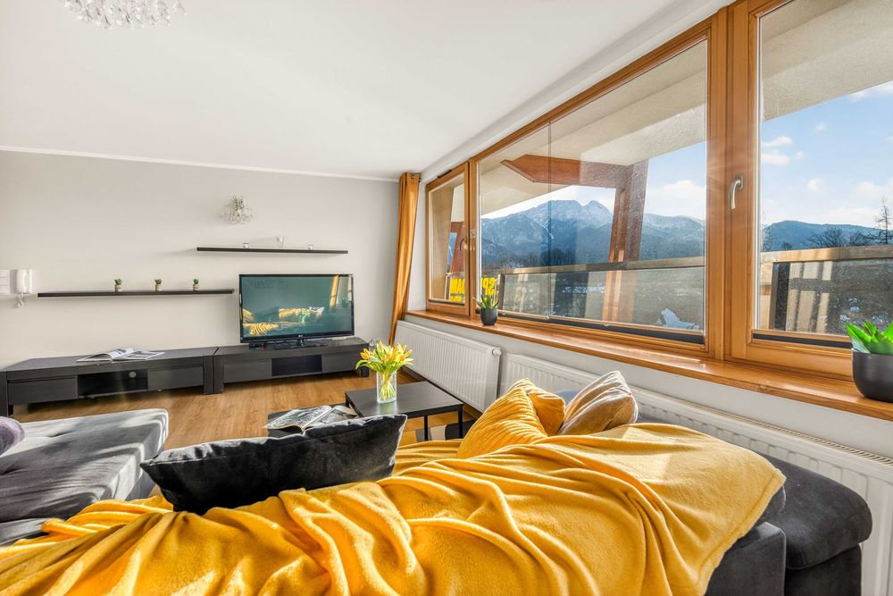 Apartament z widokiem na góry