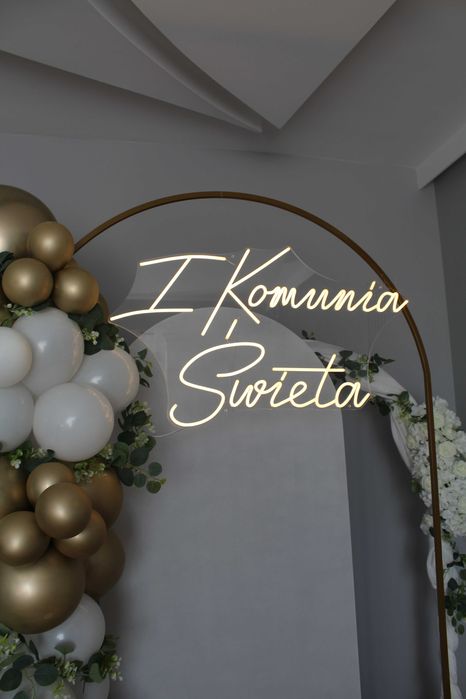 Ledon neon I Komunia Święta nowy