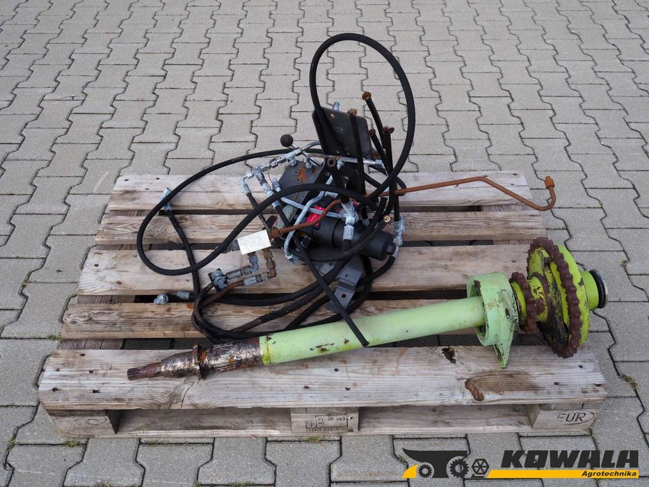 Claas Variant - oś sprzęgło napęd rotora prasa