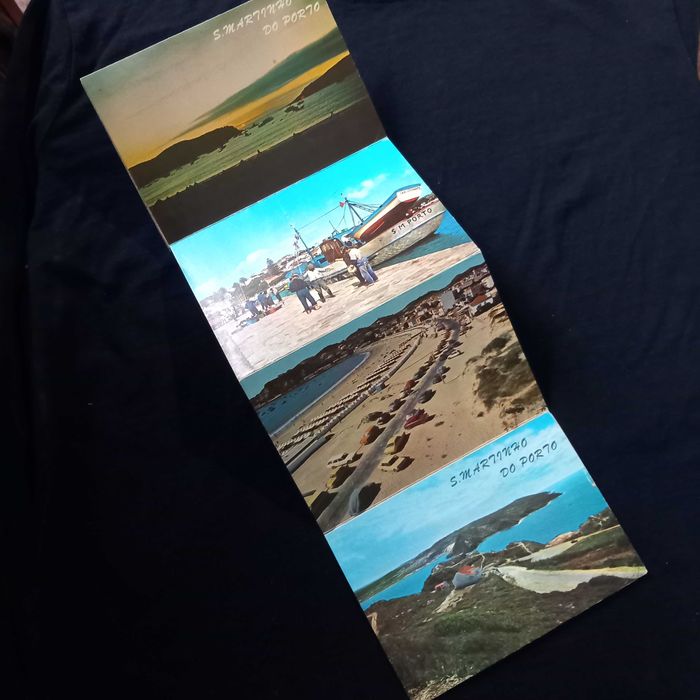 Conjunto de 9 postais