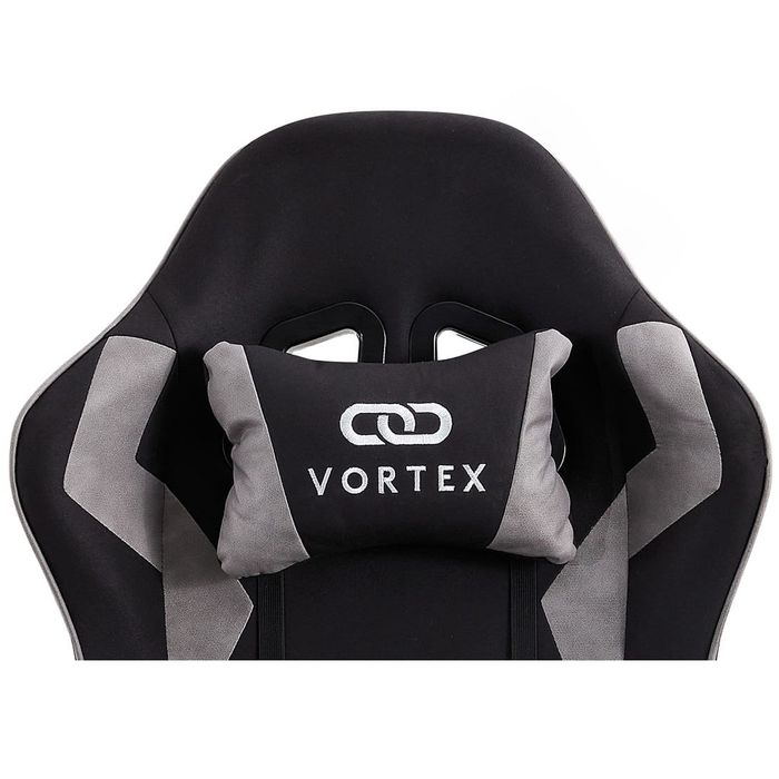 Fotel Gamingowy Vortex Black Light Gray do Nauki i dla Graczy