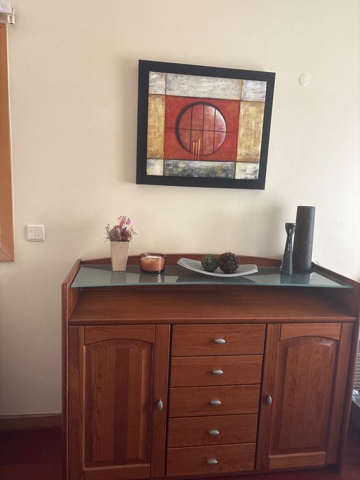 Conjunto móveis em madeira