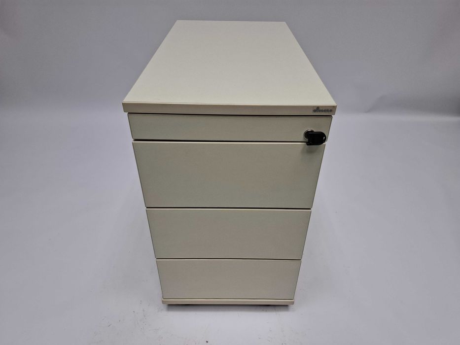 Kontener podbiurkowy, szafka , organizer Maro ecru - duża ilość