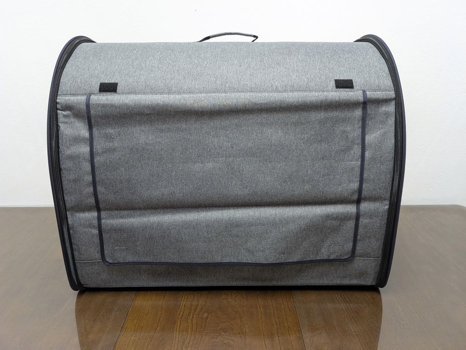 Rozkładana Torba Podróżna dla Psa Easy Go L 57x77x63cm Szara Kojec ZWR